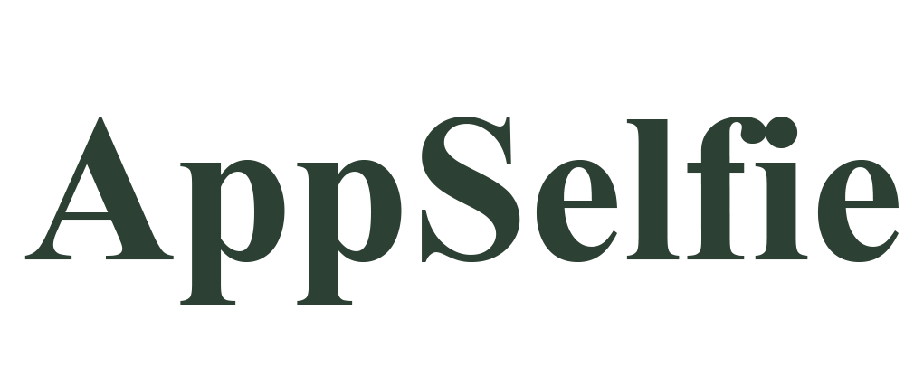 AppSelfie Typography